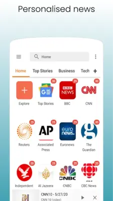 Quick World News android App screenshot 5