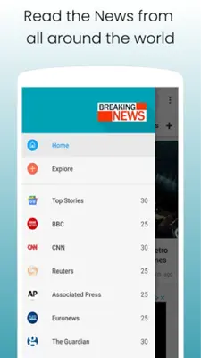 Quick World News android App screenshot 7